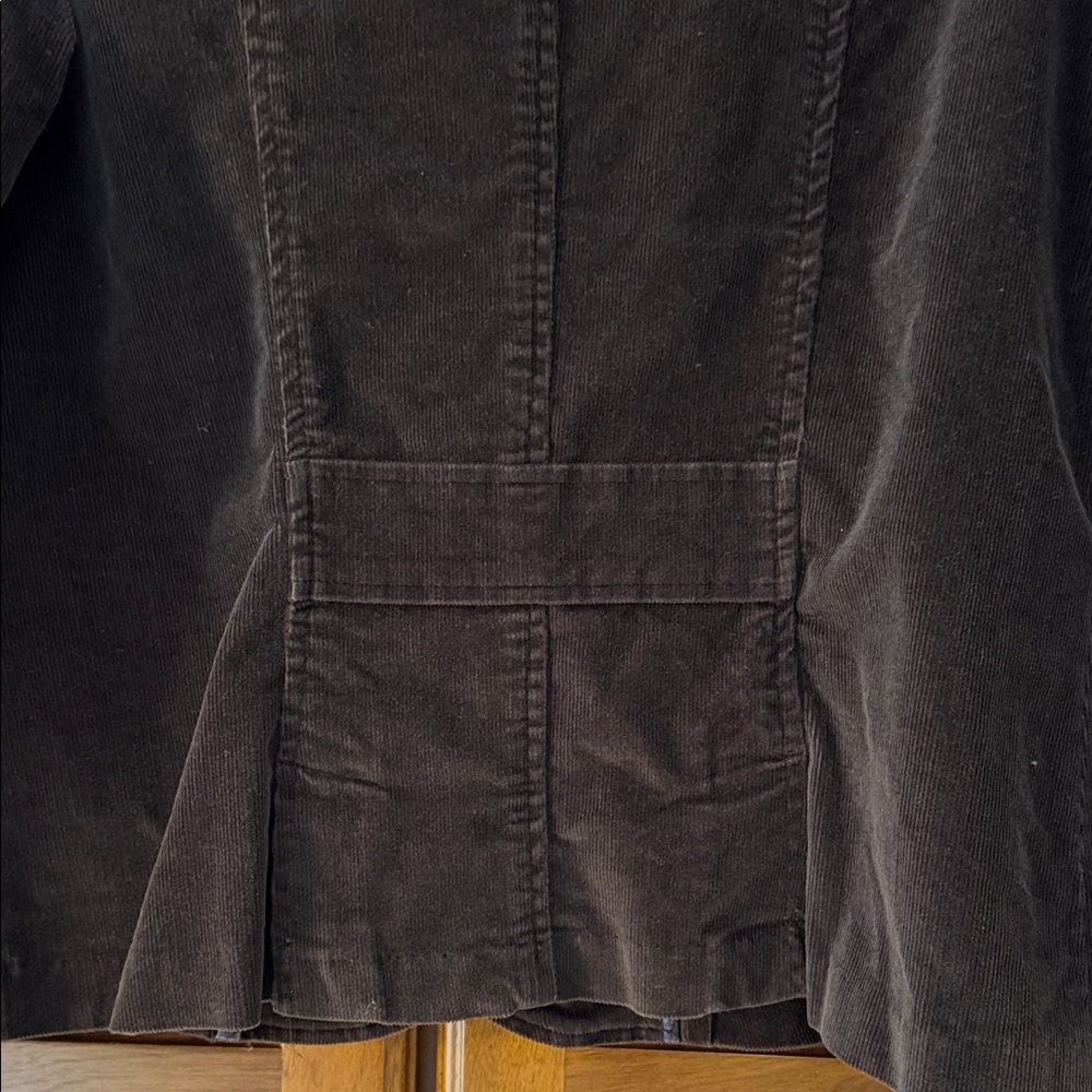 St. John's Bay Corduroy Blazer Jacket Notched Lapel Tailored Classic Academia - Picture 12 of 14